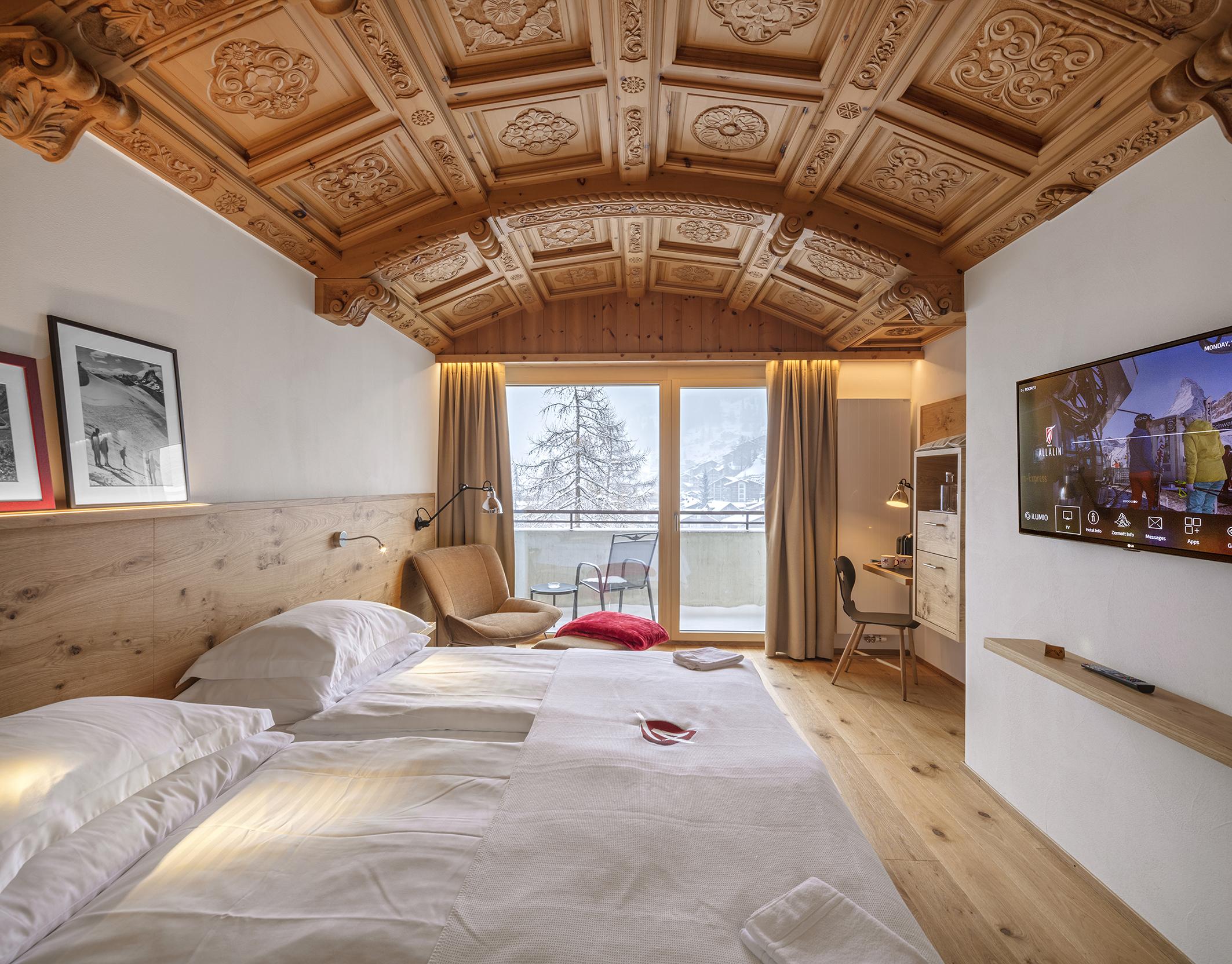 Swiss Alpine Hotel Allalin Zermatt Exteriör bild